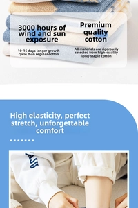 Detail of high-elastic long-staple cotton socks showing texture and stretchability