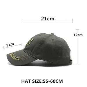 Adjustable Navy Seal baseball cap for outdoor sports with a 7cm brim and breathable design