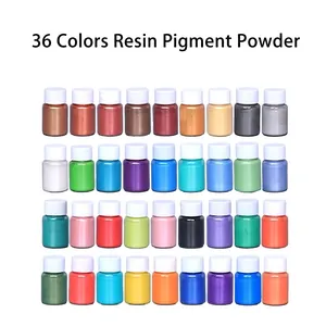 Pearlescent Mica Powder Pigment For Epoxy Resin DIY Drip Glue Mold Candle Soap Making Nail Art Slime Crafting Colorful Fine