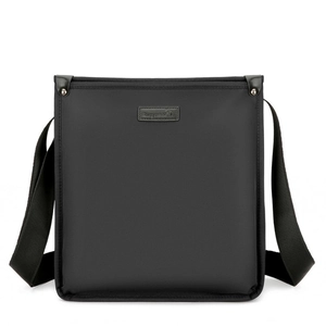 Men Shoulder Bag Waterproof Oxford Messenger Crossbody Bag Business Casual Travel Commute Multi Pocket For Male
