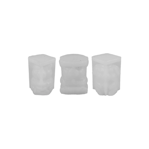 DIY silicone molds set for 3D little pig candles and resin craft ornaments