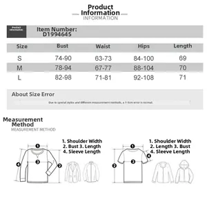 Size chart for mesh tube dress including bust, waist, and hip measurements in cm