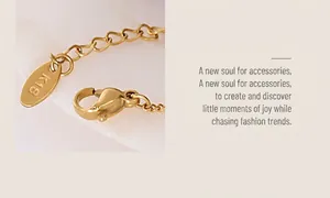 Detail of 18k gold heart anklet with adjustable lobster clasp and K18 hallmark tag