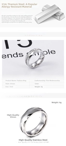 Detailansicht eines 7mm Edelstahlrings mit geometrischen Facetten und Zirkonia-Steinen