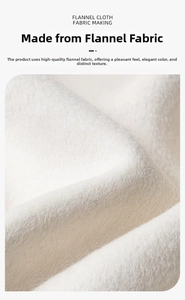 Macro shot of high-quality thickened white flannel jewelry pouch fabric texture