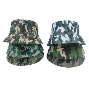 Outdoor digital camouflage sun hats for men and women in various patterns