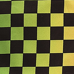 Chapeau bob style Harajuku à carreaux verts et noirs pour protection solaire en été