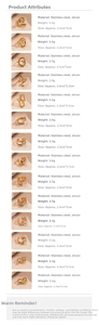 Macro display of assorted minimalist gold stainless steel rings with zircon details