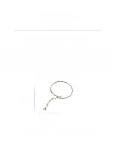 Detailed view of gold zircon double-layer teardrop pendant necklace with size dimensions