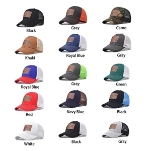 Collezione di cappellini da baseball con bandiera USA in vari colori e retro in mesh