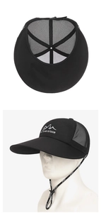 Atmungsaktive Sonnenkappe mit breiter Krempe und winddichtem Seil für Outdoor-Angeln