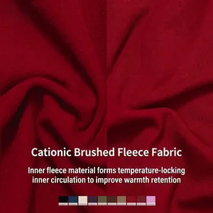 Burgundy thermal yoga bodysuit with warm fleece lining and knitting texture detail