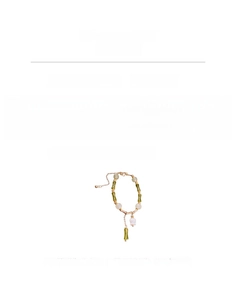 Bamboo style resin and copper bracelet with floral pendant specifications and dimensions