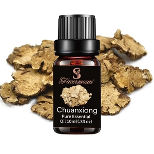 10ml Chuanxiong pure essential oil in dark glass dropper bottle for aromatherapy