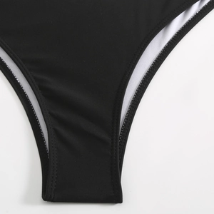 Close-up of mesh bikini bottom with reinforced stitching and soft inner lining