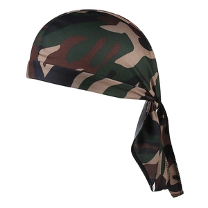 Sombrero de Pirata de Camuflaje al Aire Libre para Hombres Mujeres Transpirable Bandana de Ciclismo Protección Solar Gorro Deportivo