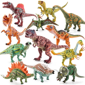 Realistic Dinosaur Figure Model Toys ABS Plastic Movable Joints Jurassic Simulation Animals Educational Gifts Kids