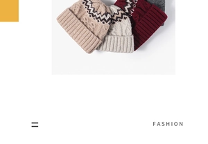 Detailed knit texture and color options for the Nordic style striped winter beanie hat