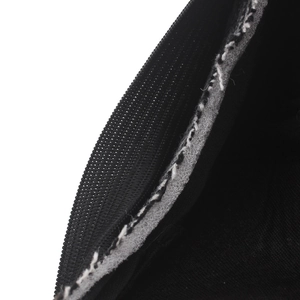 Winter plaid flat cap with warm padded lining showing detailed black zipper and stitching