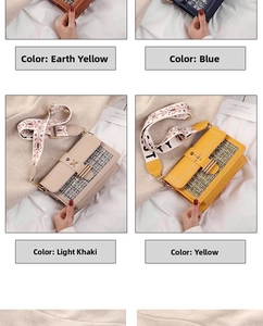 Detail view of four stylish PU leather crossbody bags with colorful ethnic embroidery straps