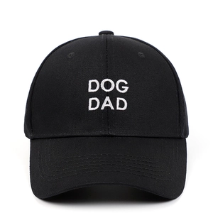 Casquette De Baseball Broderie Dog Dad Coton Réglable Chapeau Soleil Sport Extérieur Décontracté Hommes Femmes