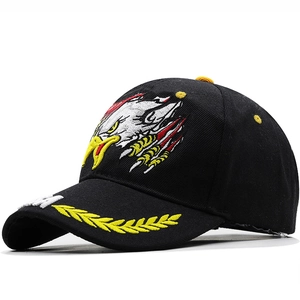 Eagle Head Embroidery USA Letter Cotton Baseball Cap Adjustable Outdoor Casual Sports Sun Hat For Men Women