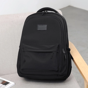 Minimalist Casual Backpack Large Capacity Water Repellent Nylon School Bag With Laptop Compartment For Students Travel