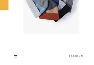 Multiple color options of knit beanies in navy, gray, and brown for autumn and winter