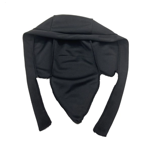 Atmungsaktive schwarze schnelltrocknende Netz-Piratenkappe für Outdoor-Sport und Fitness