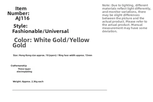 Detailed size and weight chart for sunflower fidget ring with adjustable band specifications