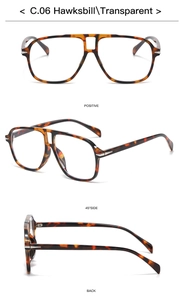 Three views of tortoise shell aviator frames with double bridge and silver arrow hinges