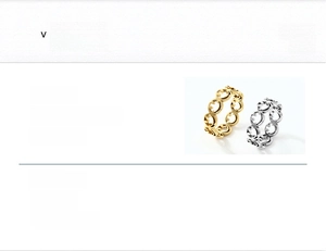 Macro detail of laser-cut hollow smiley face patterns on stainless steel rings