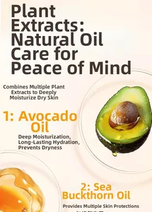 Details zu Inhaltsstoffen wie Avocadoöl und Sanddornöl für den Schutz von Pfotenbalsam