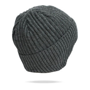 Men Winter Warm Knit Beanie Hat And Neck Gaiter Fleece Lined Thickened Ear Protection Snowflake Patch Outdoor Skull Cap