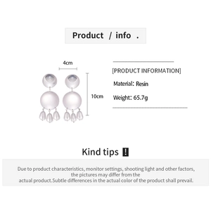 Infographie détaillée montrant les dimensions et spécifications des boucles d'oreilles