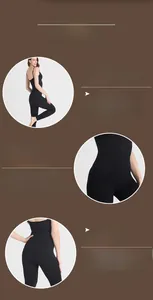 Détail de la couture fessier push-up et de l'entrejambe renforcé du legging yoga