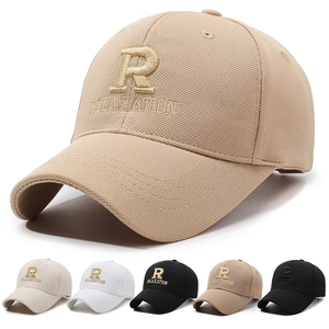 Baseball Cap Relax Letter Embroidery Breathable Sun Protection Adjustable Casual Sun Hat Outdoor For Men Women