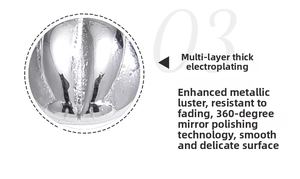 Detail of 925 sterling silver ring featuring multilayer plating and mirror polished finish