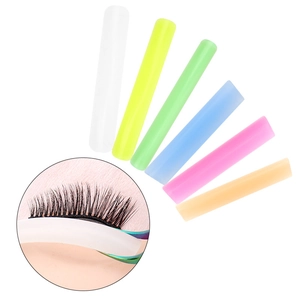 Coussinets de rehaussement de cils en silicone arc-en-ciel pour permanente de cils pro