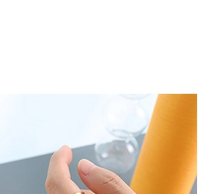 Anillo de oro minimalista para mujer con acabado chapado en oro de 18 quilates