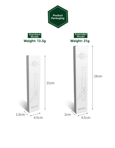 Specifications of standard and extended multifunctional bottle opener packaging boxes
