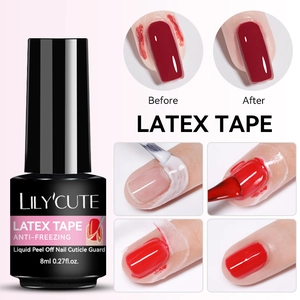 Peel Off Latex Tape Nail Liquid Cuticle Guard Skin Protector Anti Freezing Quick Dry Manicure Tool