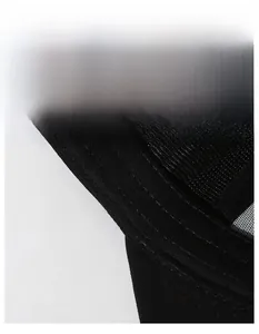 Close-up of baseball cap interior showing widened sweatband and breathable mesh lining