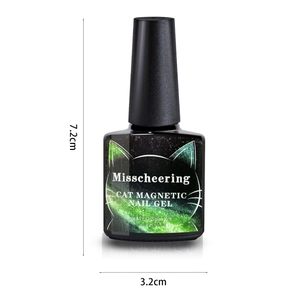 Flacone di gel magnetico per unghie cat eye Misscheering 7,5ml con funzione UV LED