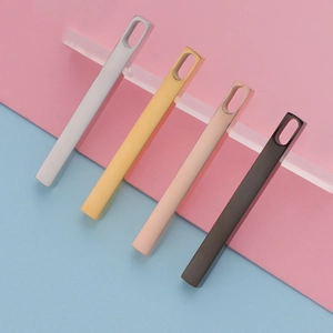 Bar Pendant 304 Stainless Steel 3D Rectangular Cuboid Mirror Polished DIY Jewelry Making Accessory Smooth Metal Blank Strip