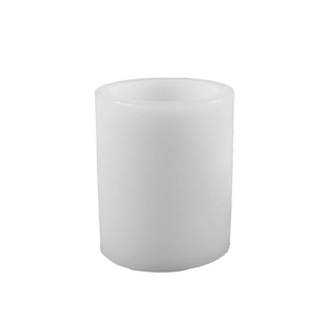 Lichtdurchlässige Silikonform für DIY Eisblumenkerzen und Aroma-Seife im Zylinderdesign