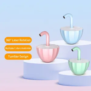 Automatic Laser Cat Toy Electronic Interactive Full Rotation USB Rechargeable Smart Touch Wake Up ABS Plastic