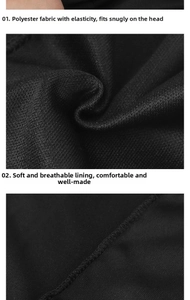 Detail of black breathable polyester mesh fabric with elastic texture and soft skin-friendly lining