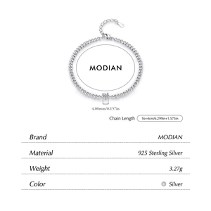 Elegant S925 sterling silver heart bracelet with a single sparkling zircon and adjustable chain