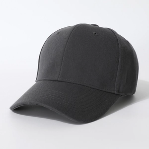 Solid Color Cotton Twill Baseball Cap Adjustable Metal Buckle Curved Brim Sun Hat Casual Outdoor Streetwear Men Women